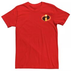 Мужская футболка с карманом и цветным логотипом Disney/Pixar Incredibles Licensed Character