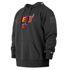 Мужской черный пуловер с капюшоном Miami Heat 2021/22 City Edition Big &amp; Tall New Era