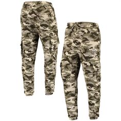 Мужские камуфляжные флисовые брюки Kansas Jayhawks OHT Military Appreciation Code Colosseum