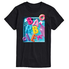 Летняя футболка с рисунком для бассейна Big &amp; Tall Dream Barbie, черный