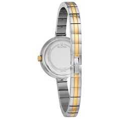Женские двухцветные часы Rhapsody Diamond Accent - 98P193 Bulova