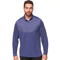 Мужской пуловер Tilt с молнией в четверть Antigua, синий