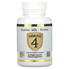 Средство для укрепления иммунитета California Gold Nutrition Immune 4, 60 капсул