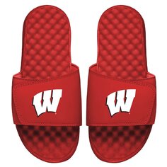 Шлепанцы ISlide Wisconsin Badgers, красный