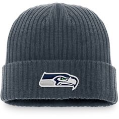 Шапка Fanatics Branded Seattle Seahawks, угольный