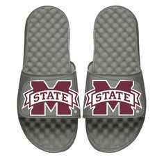 Шлепанцы ISlide Mississippi State Bulldogs, серый