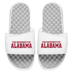 Шлепанцы ISlide Alabama Crimson Tide, белый