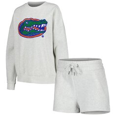Пижамный комплект Gameday Couture Florida Gators, пепельный