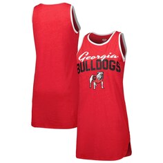 Ночная рубашка Concepts Sport Georgia Bulldogs, красный