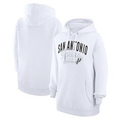 Пуловер с капюшоном G-III 4Her by Carl Banks San Antonio Spurs, белый