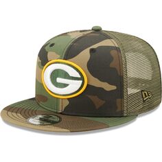 Бейсболка New Era Green Bay Packers, камуфляж