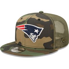 Бейсболка New Era New England Patriots, камуфляж