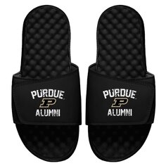 Шлепанцы ISlide Purdue Boilermakers, черный