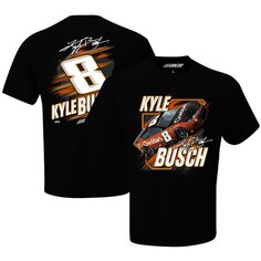 Футболка с коротким рукавом Richard Childress Racing Team Collection Kyle Busch, черный