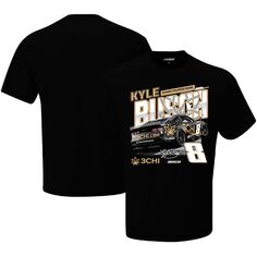 Футболка с коротким рукавом Richard Childress Racing Team Collection Kyle Busch, черный