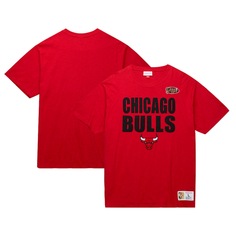 Футболка с коротким рукавом Mitchell &amp; Ness Chicago Bulls, красный