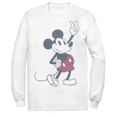 Мужская футболка в клетку с изображением Микки Мауса и друзей Disney Mickey Mouse