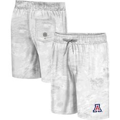 Мужские белые шорты для плавания Arizona Wildcats Realtree Aspect Ohana Colosseum