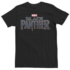 Мужская футболка с логотипом и графическим рисунком «Черная пантера» Marvel