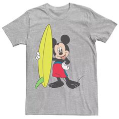 Мужская футболка с Микки Маусом для серфинга Disney