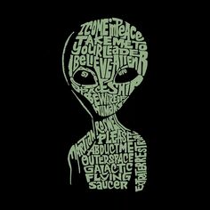 Alien — мужская бейсбольная футболка с надписью реглан LA Pop Art