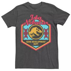 Мужская футболка Isla Nebular Gene Dept. Badge Jurassic World