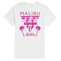 Футболка Big &amp; Tall Malibu с рисунком Barbie