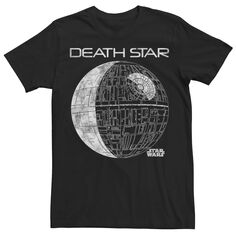 Мужская футболка с графическим рисунком Звезды Смерти Star Wars