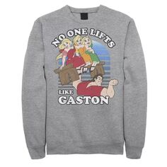 Мужской флисовый пуловер с рисунком &quot;Beauty And The Beast&quot; в стиле Gaston Disney