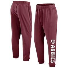 Мужские фирменные темно-бордовые флисовые спортивные штаны Texas A&amp;M Aggies Root For Home Fanatics