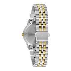 Женские часы с двухцветным бриллиантовым акцентом — 98P197 Bulova