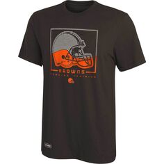 Мужская коричневая футболка-клатч Cleveland Browns Outerstuff