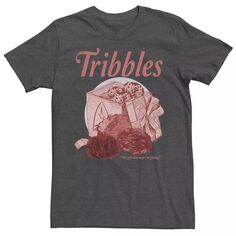 Мужская футболка Star Trek Original Series Tribbles с рождественским рисунком Licensed Character