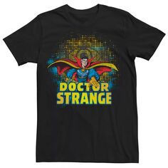 Мужская футболка Marvel Retro Doctor Strange в горошек с портретом Licensed Character