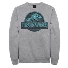 Мужской свитшот с двумя логотипами Lost In The Deep Jurassic World