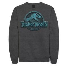 Мужской свитшот с двумя логотипами Lost In The Deep Jurassic World