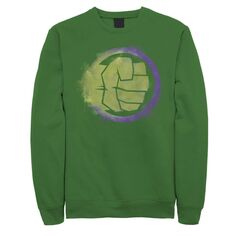 Мужской флисовый пуловер с графическим рисунком и логотипом Avengers Endgame Hulk Marvel