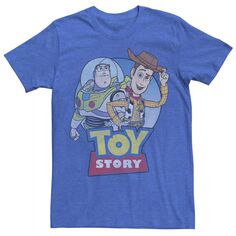 Мужская футболка с логотипом Toy Story Buzz and Woody Movie Disney / Pixar