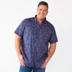 Рубашка на пуговицах из поплина Big &amp; Tall Sonoma Goods For Life