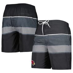 Мужские спортивные шорты Carl Banks Black Arizona Cardinals Coastline Volley Swim Shorts G-III