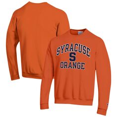 Мужской оранжевый свитшот-пуловер Syracuse Orange High Motor Champion