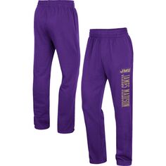 Мужские фиолетовые брюки James Madison Dukes с надписью Colosseum