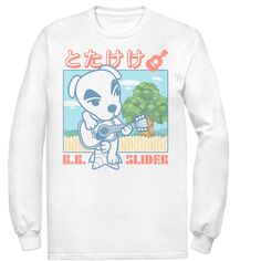 Мужская игровая футболка Nintendo Animal Crossing Totakeke Licensed Character, белый