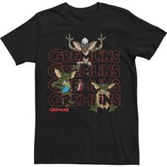 Мужская футболка с надписью Gremlins Licensed Character