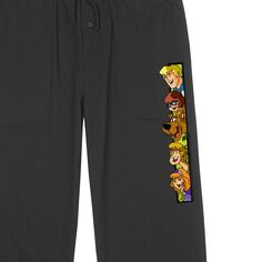 Мужские брюки для отдыха Scooby Doo Peeking Mystery Gang Licensed Character