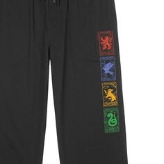 Мужские брюки для отдыха с логотипом Harry Potter Houses Licensed Character
