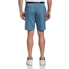 Мужские эластичные шорты для гольфа с плоской передней частью стандартного кроя Grand Slam