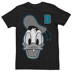 Мужская университетская футболка с надписью Donald Duck Disney