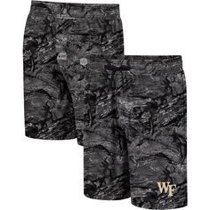 Мужские темно-серые шорты для плавания Wake Forest Demon Deacons Realtree Aspect Ohana Colosseum