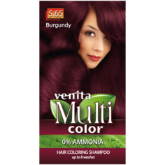 Venita Multi Color шампунь-краска для волос 5.65 бордовый, 40 г